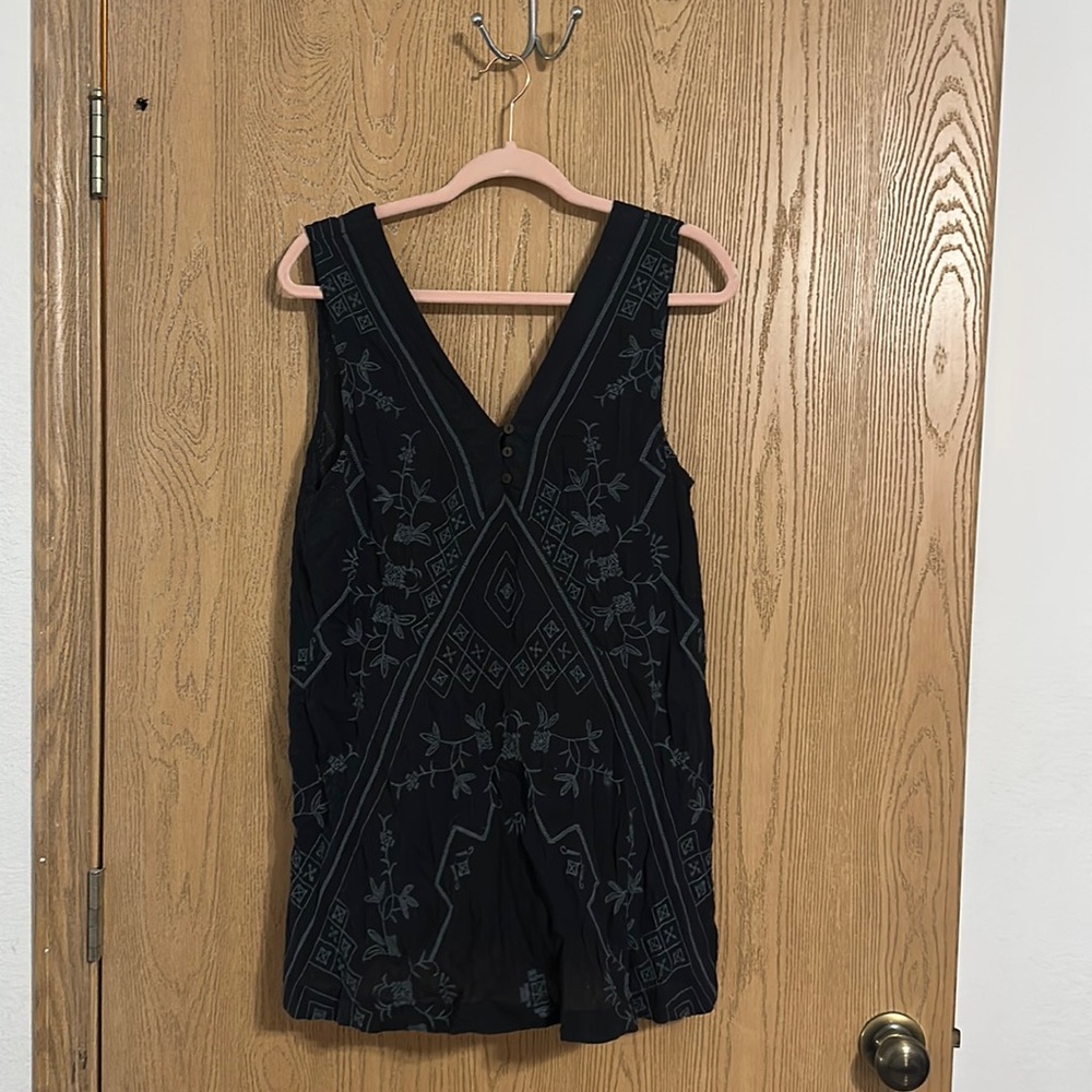 Free People Navy Sundress